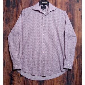 Bonobos Men's Long Sleeve Button Up Dress Shirt Size 16-34 Maroon Floral